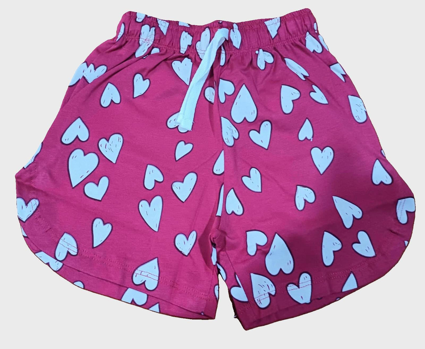 Cucumber Sinker Knee Length Printed Shorts for Girls