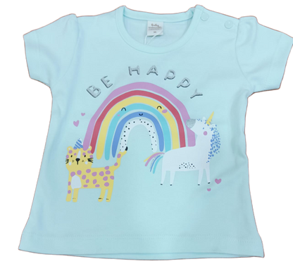 Baby Girl Printed Top with Skirt