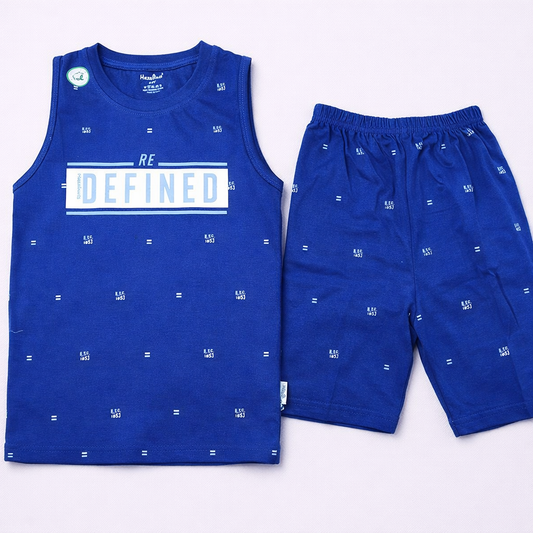 Sleeveless Tank T-Shirts & shorts set