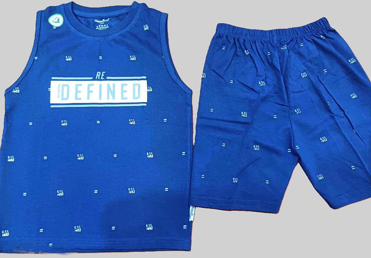 Sleeveless Tank T-Shirts & shorts set