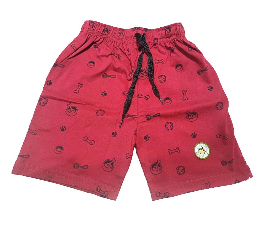 Printed Cotton Boxer Kids Bermuda Shorts for Kids