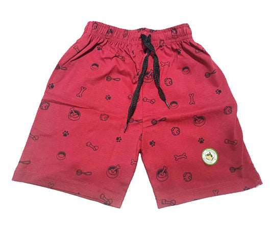 Printed Cotton Boxer Kids Bermuda Shorts for Kids