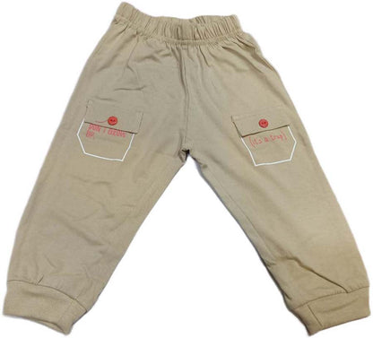 Boys Printed Cotton Clothing Set - Red