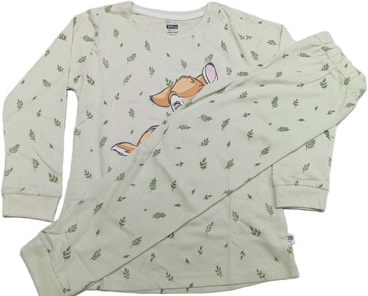 Buy Girls Disnep Printed Full Sleeves Top with Leggings - Green