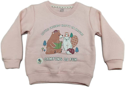 Buy CUCUMBER Fleece Knit Full Length Winter Wear Suit - Pink