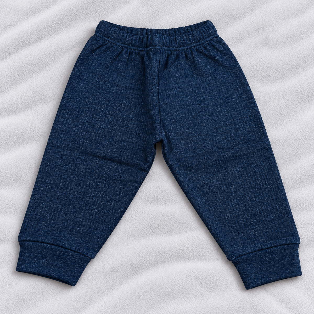 Cucumber Baby Thermal Pants in Navy Blue for Winter Wear