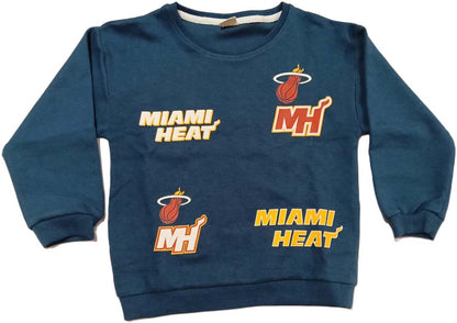 Boys Cord Set Miami Heat Sweatshirt with Pant