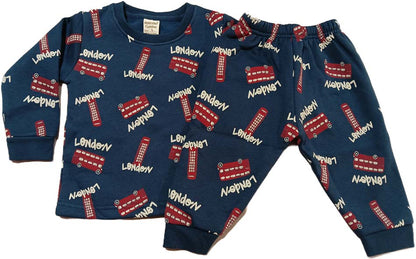 Buy Printed Sweatshirts with Joggers - Blue