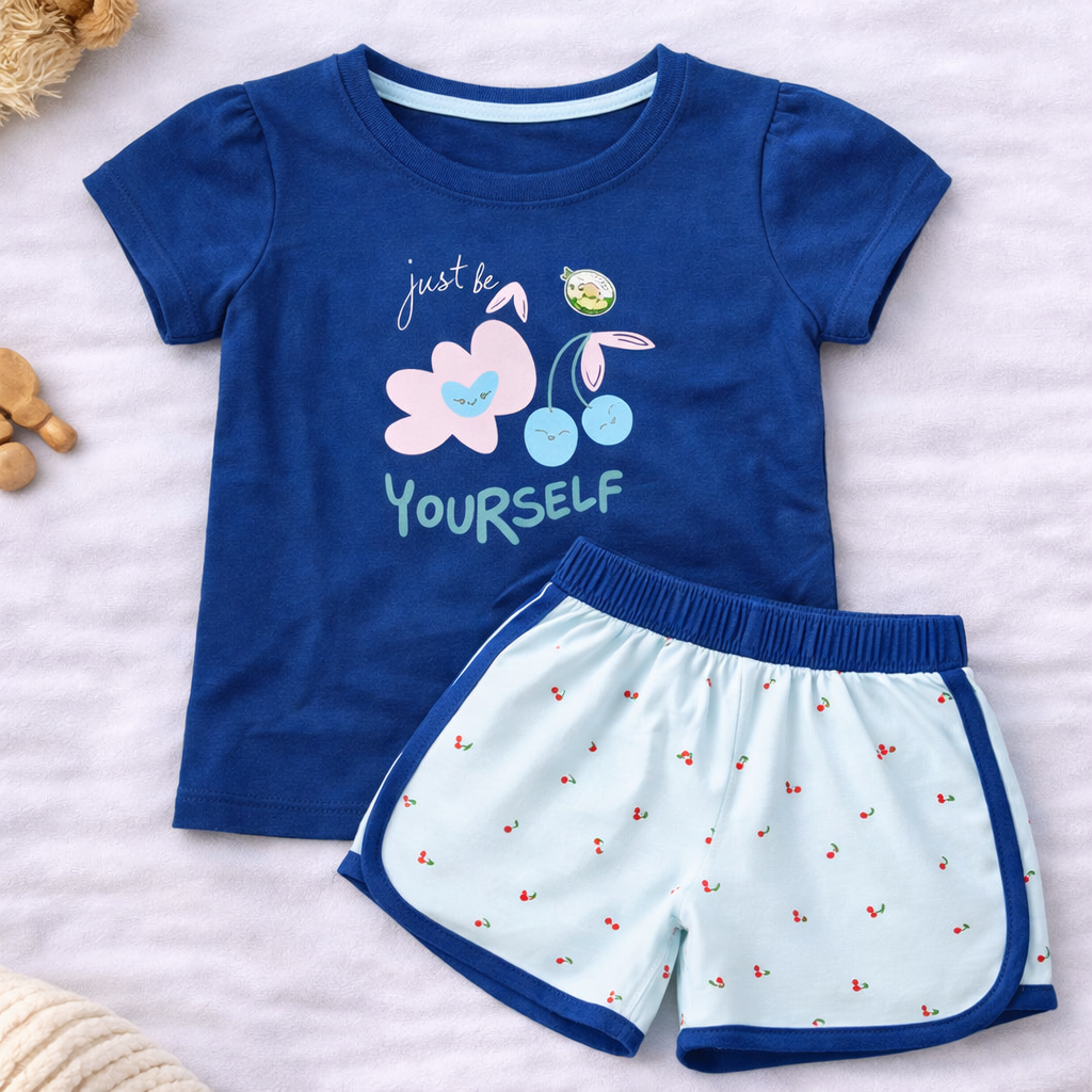 Hazelnut Girls Cotton Outfit ƒ?? Cute, Comfortable & Summer Ready - Cutypi