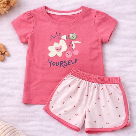 Hazelnut Girls Cotton Outfit ƒ?? Cute, Comfortable & Summer Ready - Cutypi