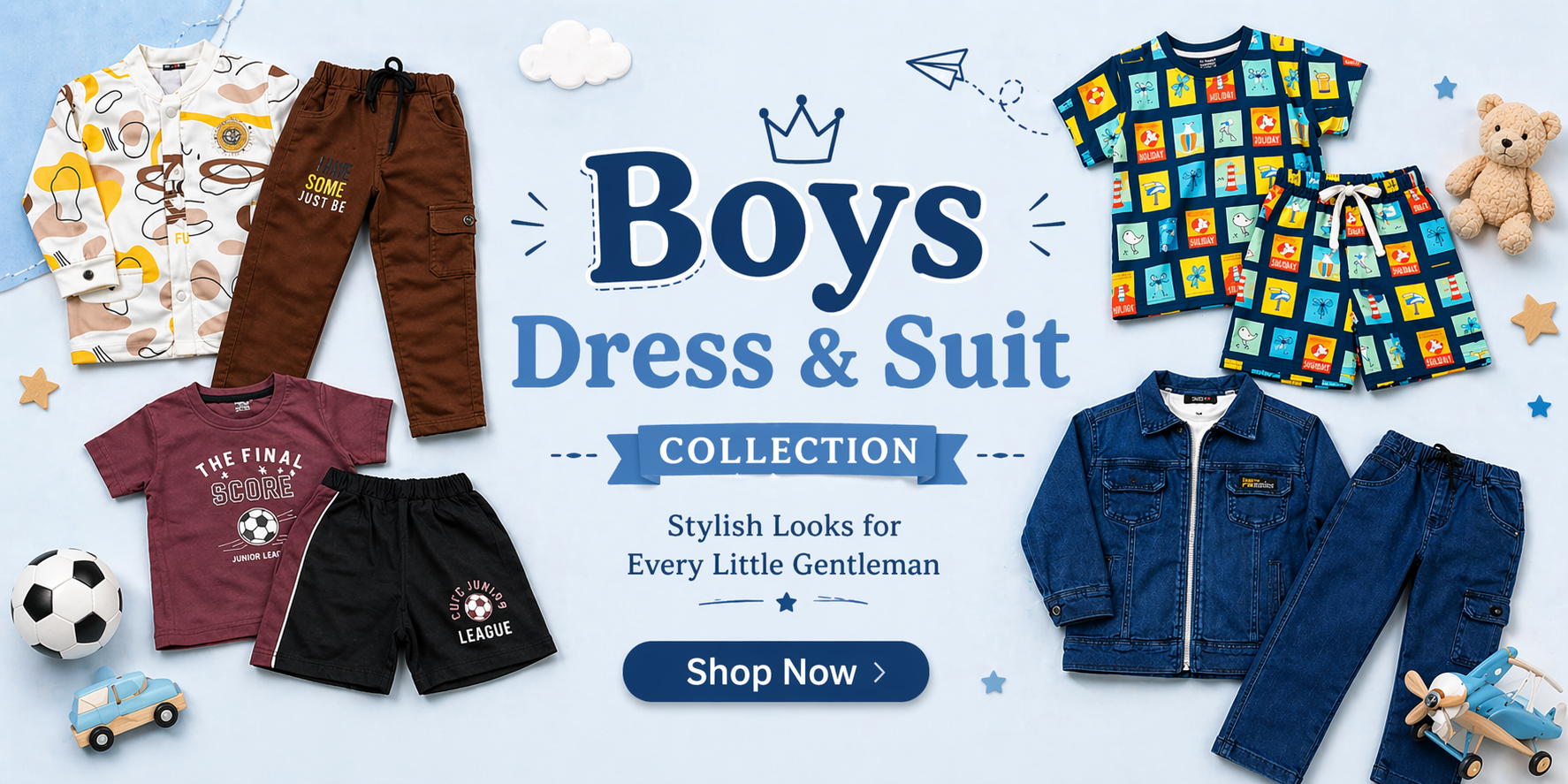Buy Boys Dresses and Suits - Cutypi